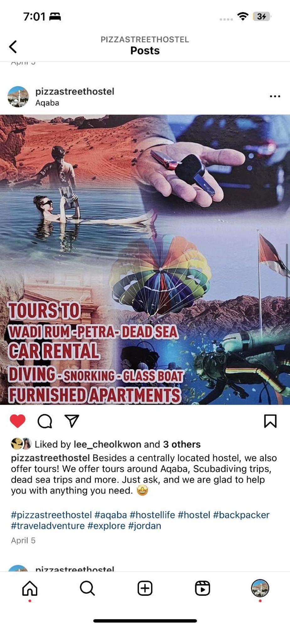 Pizza Street Hostel Άκαμπα Εξωτερικό φωτογραφία